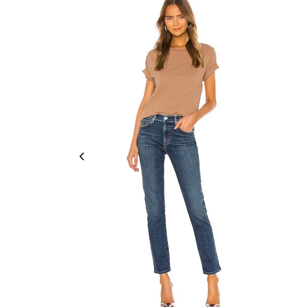 Citizens of Humanity Premium Vintage Skyla Mid Rise Slim Straight Jeans size 24